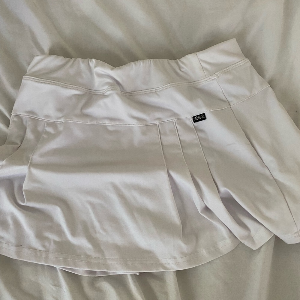 White Tennis Skirt